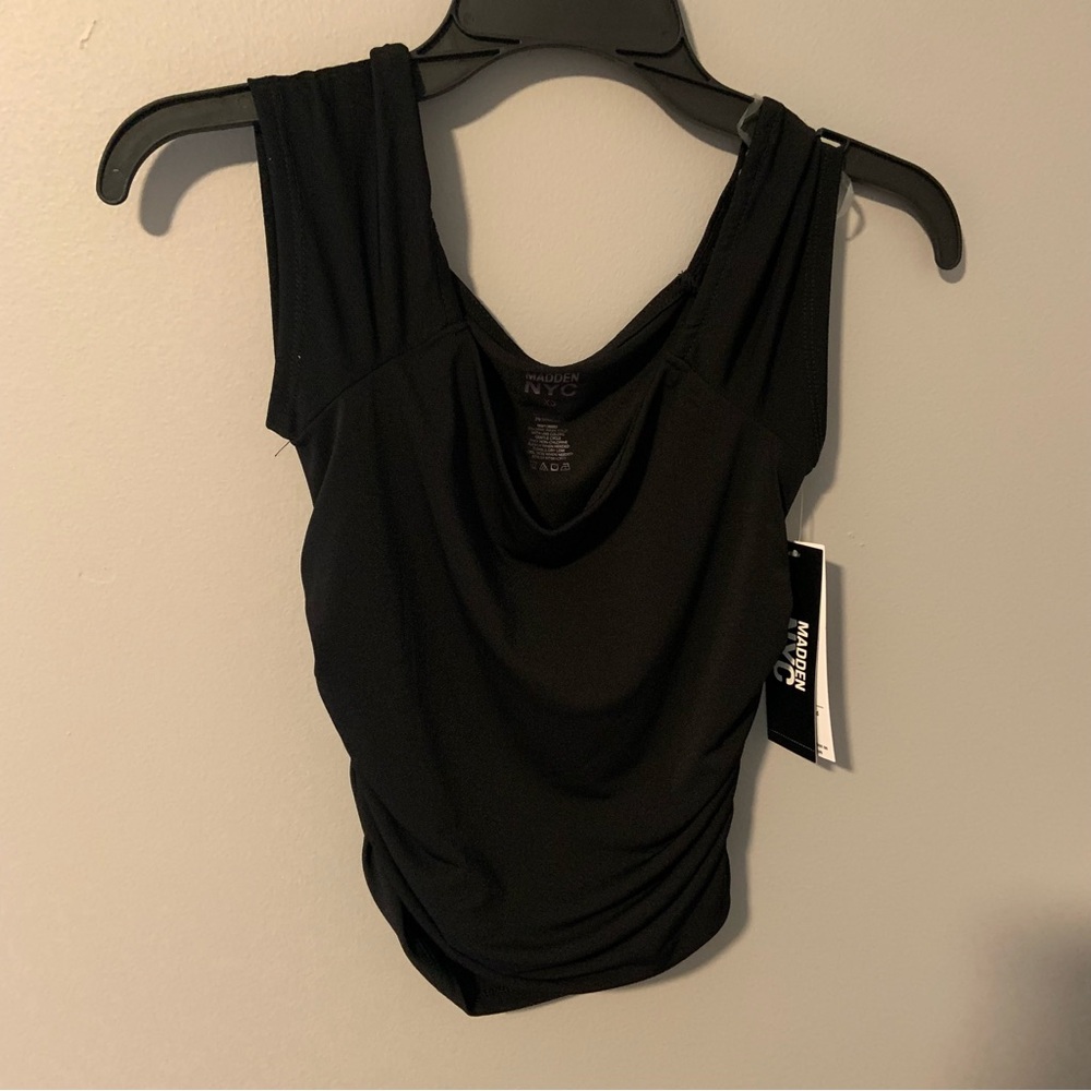 NWT MADDEN NYC TANK BLACK SIZE MEDIUM